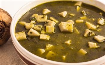 طريقة عمل القلقاس وسمبوسك المشروم بالبشاميل