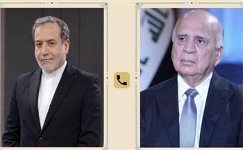 وزير خارجية العراق ونظيره الإيراني يبحثان تطورات المسارِ التفاوضي والمستجدات الإقليمية