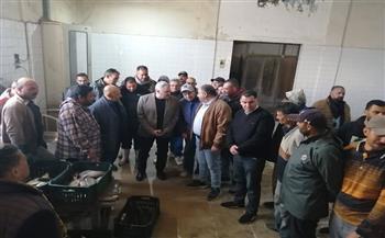 "المدير التنفيذي لجهاز حماية وتنمية البحيرات" يتفقد المجمع السمكي بالمنزلة ويفتتح مصنع أعلاف