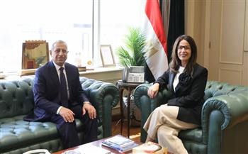 وزيرة الثقافة تلتقي رئيس الأكاديمية العربية للعلوم والتكنولوجيا والنقل البحري لبحث تعزيز التعاون
