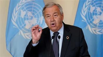 جوتيريش: حل الدولتين يتم تقويضه ليل نهار ولا يمكن للمجتمع الدولي أن يسمح بحدوث ذلك