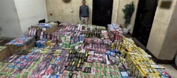سقوط تاجر ألعاب نارية بالقاهرة بحوزته 2 مليون قطعة متنوعة