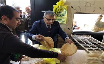 محافظ الدقهلية يتفقد مخبز المحافظة لمتابعة انتظام صرف الخبز وجودته والالتزام بالمواصفات 