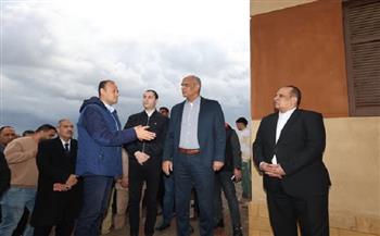 محافظ كفر الشيخ يتفقد المدرسة البحرية للاستزراع السمكي وبناء السفن بمطوبس