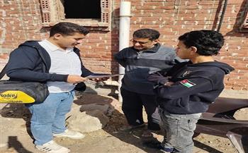 مياه الشرقية تنفذ حملات توعية واستطلاع آراء المواطنين بمركزي أولاد صقر وكفر صقر