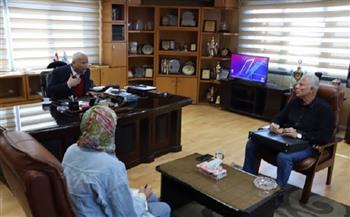 رئيس مياه الدقهلية يستقبل مستشار رئاسة مجلس الوزراء لمتابعة المشروعات القومية