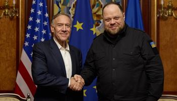 وزير الخارجية الأمريكي الأسبق مايك بومبيو يصل إلى كييف