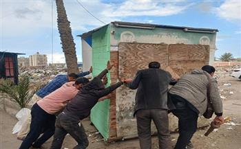 توجيهات مشددة من محافظ بورسعيد بمواصلة وتكثيف حملات إزالة الإشغالات والتعديات