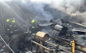 مصرع 4 أشخاص في حادث تحطم مروحية بمحافظة أصفهان وسط البلاد