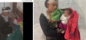 ضبط سيدة تستغل رضيعها في التسول بالدقي