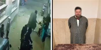 ضبط صاحب فيديو التعدي على جارته في الجيزة