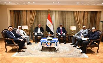 وزير الرياضة يلتقي مجلس إدارة اتحاد الخماسي الحديث لبحث خطط الإعداد