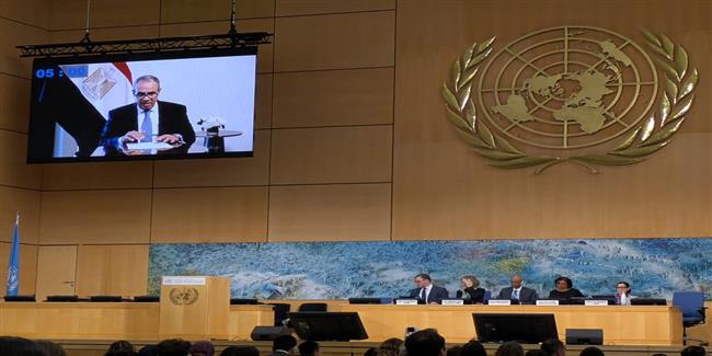 في مستهل عضوية مصر بمجلس حقوق الإنسان.. وزير الخارجية يلقى كلمة مصر أمام الدورة 61 للمجلس