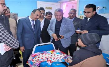 محافظ سوهاج يتفقد مستشفى العسيرات ويشدد على رفع كفاءة الخدمات الصحية