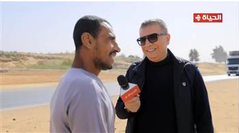 "أجمل ناس "بمحافظة الإسكندرية .. والليثي يجبر بخاطر عامل بمزرعة ويهديه 5 آلاف جنيه   