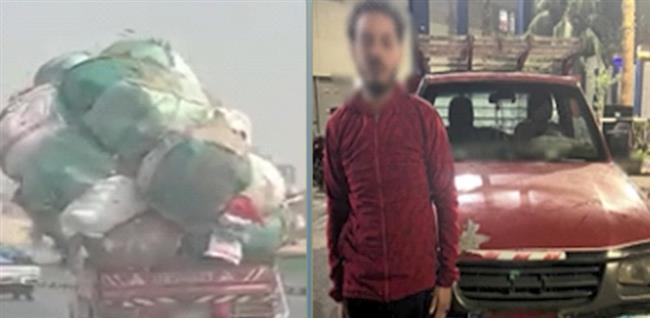 ضبط سائق “ربع نقل” لقيادته بحمولة زائدة تعرّض حياة المواطنين للخطر بالقاهره