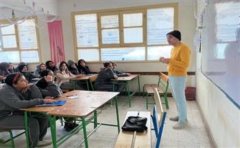 "الواقع المعزز والافتراضي".. رحلة إلى قلب المستقبل بمدرسة طارق بن زياد الإعدادية بنات بسوهاج