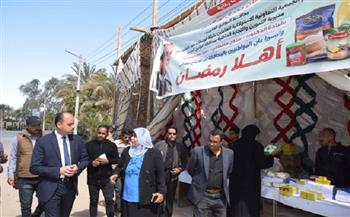 نائب محافظ الوادى الجديد يتابع انتظام عمل المخابز والمنافذ التموينية بالخارجة