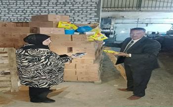 تموين الشرقية تضبط ٢٩ طن و٤٤٠ كجم مواد غذائية منتهية الصلاحية وغير صالحة للاستهلاك الآدمي