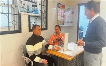 القافلة الطبية بوحدة المطاعية بالأقصر تختتم أعمالها بالكشف على 850 حالة