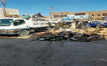 رفع 1020 طن مخلفات خلال أسبوع بحملات نظافة مكثفة في إسنا بالأقصر