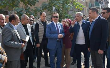 محافظ بورسعيد يوجه بالبدء الفوري في التطوير الشامل لمنطقة خالد بن الوليد بحي الزهور