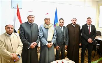 نائب محافظ البحيرة يتلقى تهنئة الأوقاف والأزهر والكنيسة لثقة القيادة السياسية