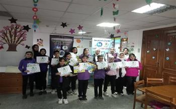 مياه دمياط تنظم ندوة توعوية وأنشطة تفاعلية لطلاب مدرسة الجمرك الابتدائية بالتعاون مع مكتبة مصر العامة