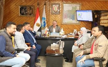 رئيس "مياه الغربية" يبحث مع نواب البرلمان والشيوخ مطالب المواطنين بمركز طنطا