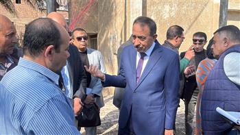 محافظ سوهاج يتفقد عددًا من المشروعات الخدمية والتنموية بمركز جهينة