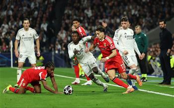 دوري أبطال أوروبا.. التعادل يحسم الشوط الأول بين ريال مدريد وبنفيكا