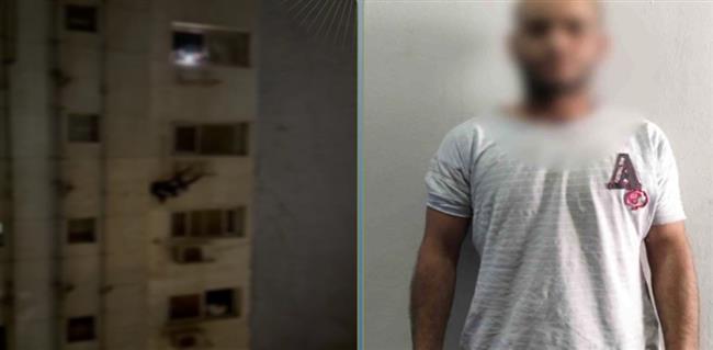 ضبط عاطل حاول تسلق برج سكني لسرقة شقة بالبساتين