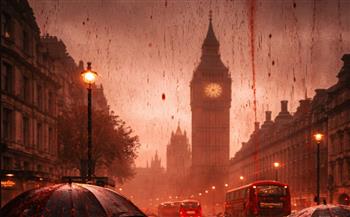 نهاية العالم.. أمطار دموية مرعبة تهل على بريطانيا خلال أيام