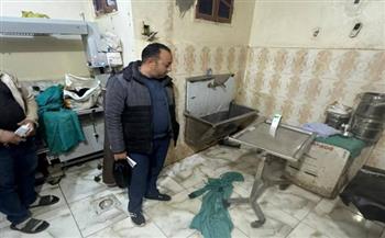 غلق وتشميع 11 منشأة طبية خلال حملة مكبرة في مركز العسيرات بسوهاج  