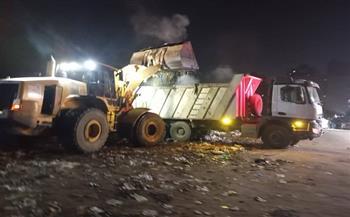 الجيزة تنفذ حملات موسعة لرفع المخلفات.. 2700 طن خلال يومين