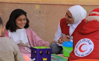 بعد أهوال الحرب.. طفلة فلسطينية: وجدت في مصر الأمان ومتطوعو الهلال الأحمر أعادوا لي الفرح