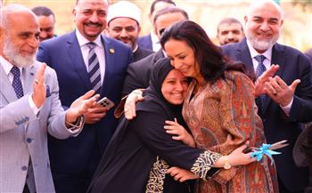 وزيرة التضامن الاجتماعي تتفقد وحدة إطعام "المحروسة " بمؤسسة يمن الخيرية بـ" الوراق"