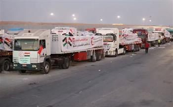 مصر تواصل دعم غزة بالمساعدات والإغاثة وسط الطقس القاسي