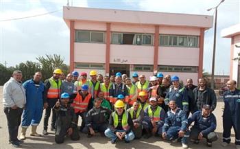 مياه الشرب بالبحيرة تنفذ برامج تدريب ميداني مكثفة لتعزيز السلامة المهنية بمحطات المعالجة