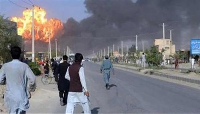 دوي انفجار هائل في العاصمة الأفغانية كابول أعقبه إطلاق نار كثيف