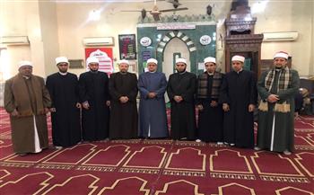 إنطلاق القافلة الدعوية المشتركة للأزهر والأوقاف بمسجد محمد صديق المنشاوي بسوهاج