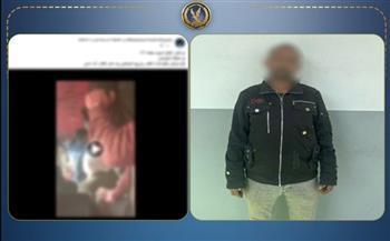 ضبط شخص لقيامه بخلع كشافات الإضاءة بعربة أحد القطارات