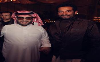 المستشار تركي آل الشيخ لعمرو سعد عن «إفراج»: مسلسلك طاير ورقم 1