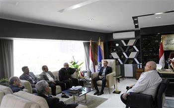 وفد الكنيسة الإنجيلية يؤكد لمحافظ أسوان دعم استكمال مسيرة التنمية ويشيد بمستوى الخدمات