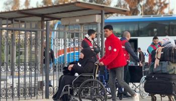 بعد فتحه استثنائيا.. ميناء رفح البري يستقبل الدفعة 21 من المرضي الفلسطينيين من غزة