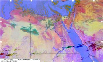 «أجواء شتوية».. الأرصاد تكشف خريطة الظواهر الجوية اليوم وحالة الطقس حتى نهاية الأسبوع