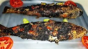 إفطار 11 رمضان..سمك بوري مشوي بالمسطردة