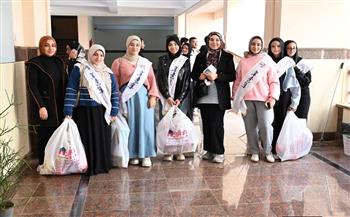 طلاب جامعة سوهاج الأهلية يطلقون مبادرة إنسانية لدعم أطفال المستشفى الجامعي