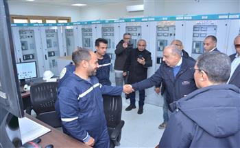 وزير الكهرباء ومحافظ الإسكندرية يتفقدان محطة محولات برج العرب الترفيهية