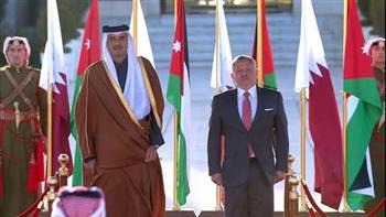 عاهل الأردن وأمير قطر يدينان الاستهداف الإيراني ويؤكدان ضرورة الحوار لوقف التصعيد